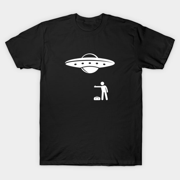 Galactic Hitchhiker T-Shirt by ninistreasuretrove